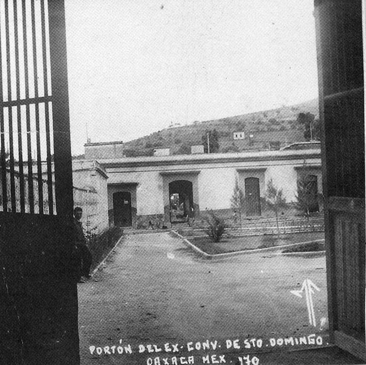 Fotos antiguas de Oaxaca, Calles, Santo Domingo